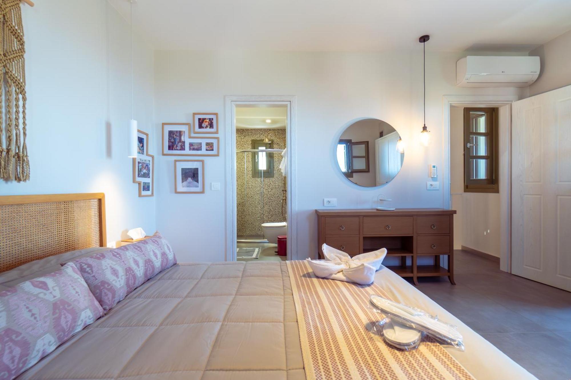 Villa Rosa - Luxury Villas With Panoramic Views Lagoudi Zia Bagian luar foto