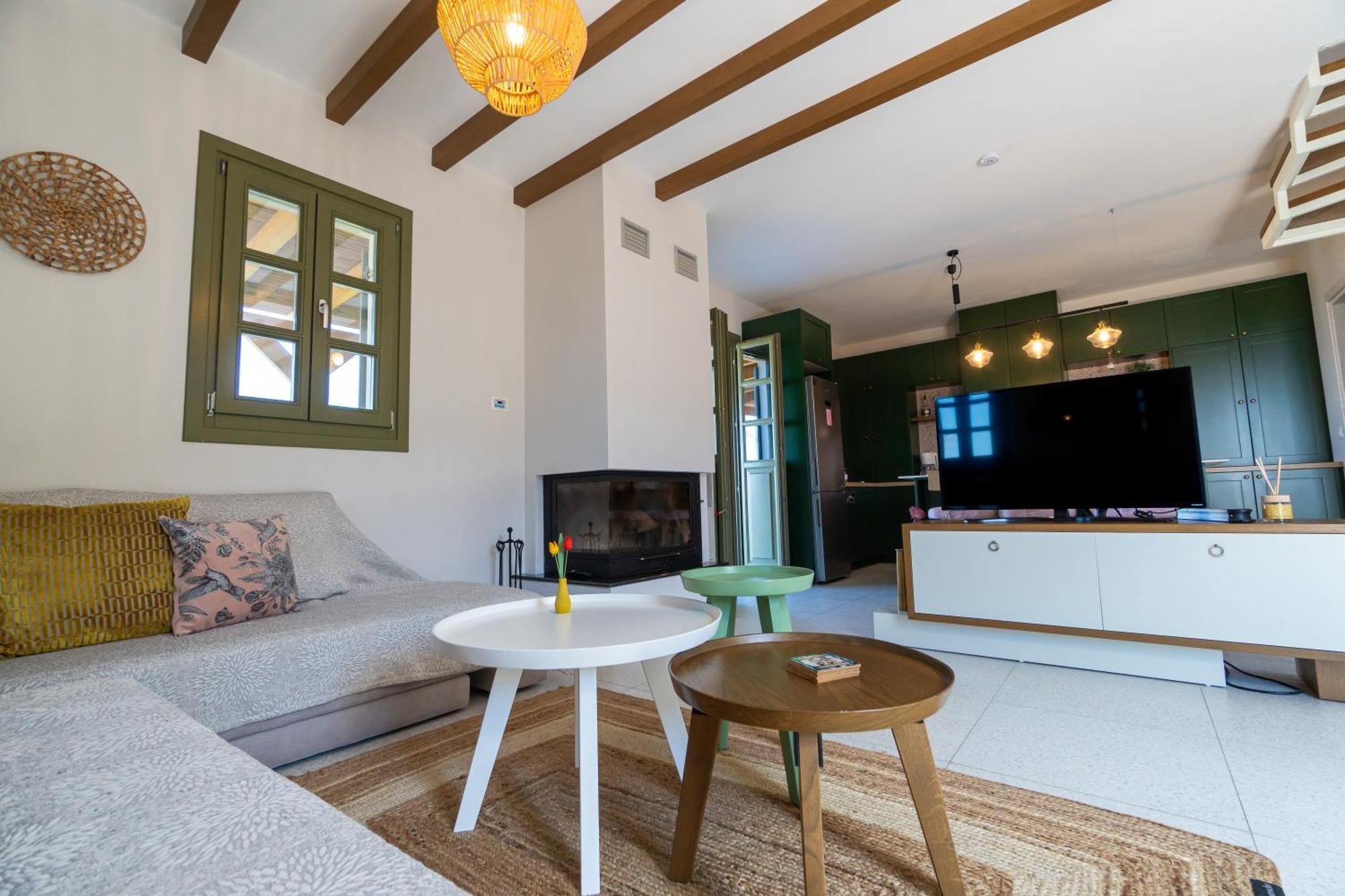Villa Rosa - Luxury Villas With Panoramic Views Lagoudi Zia Bagian luar foto