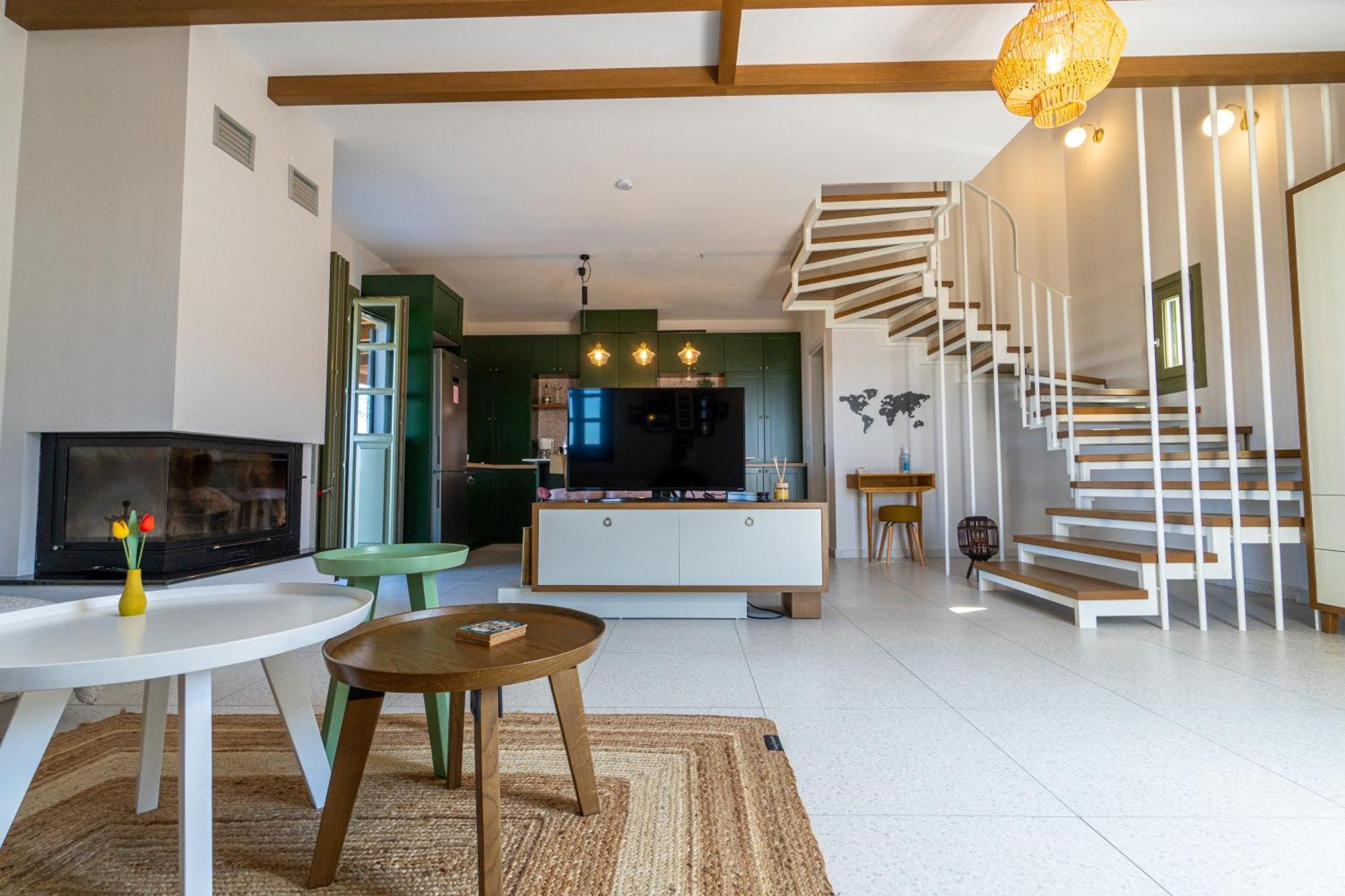Villa Rosa - Luxury Villas With Panoramic Views Lagoudi Zia Bagian luar foto