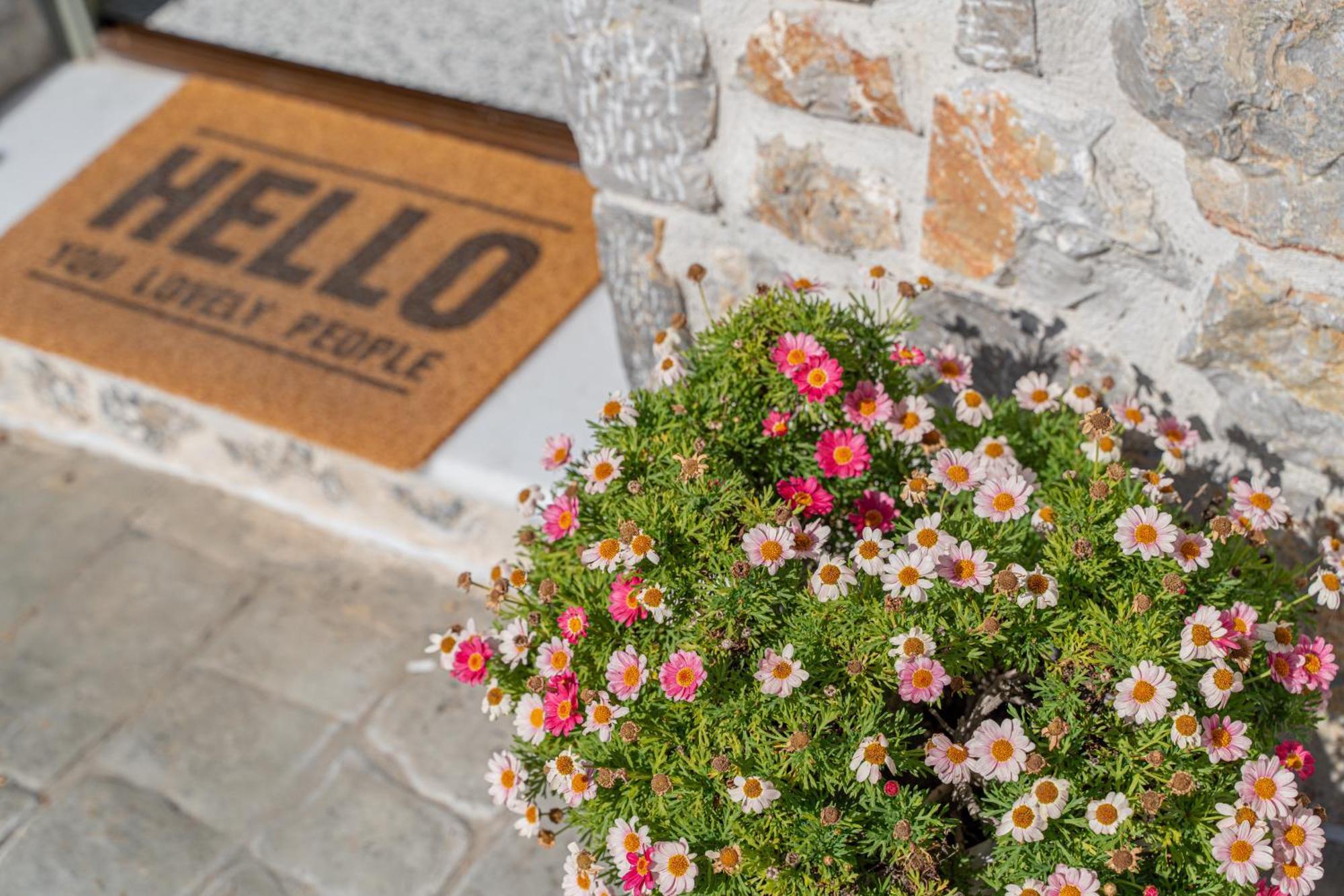 Villa Rosa - Luxury Villas With Panoramic Views Lagoudi Zia Bagian luar foto