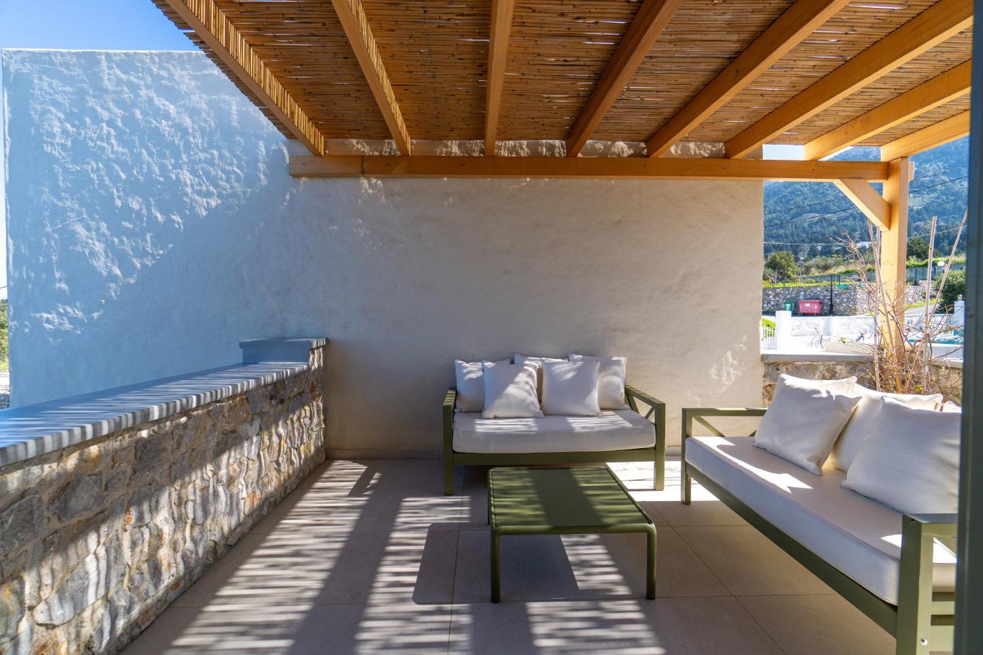 Villa Rosa - Luxury Villas With Panoramic Views Lagoudi Zia Bagian luar foto