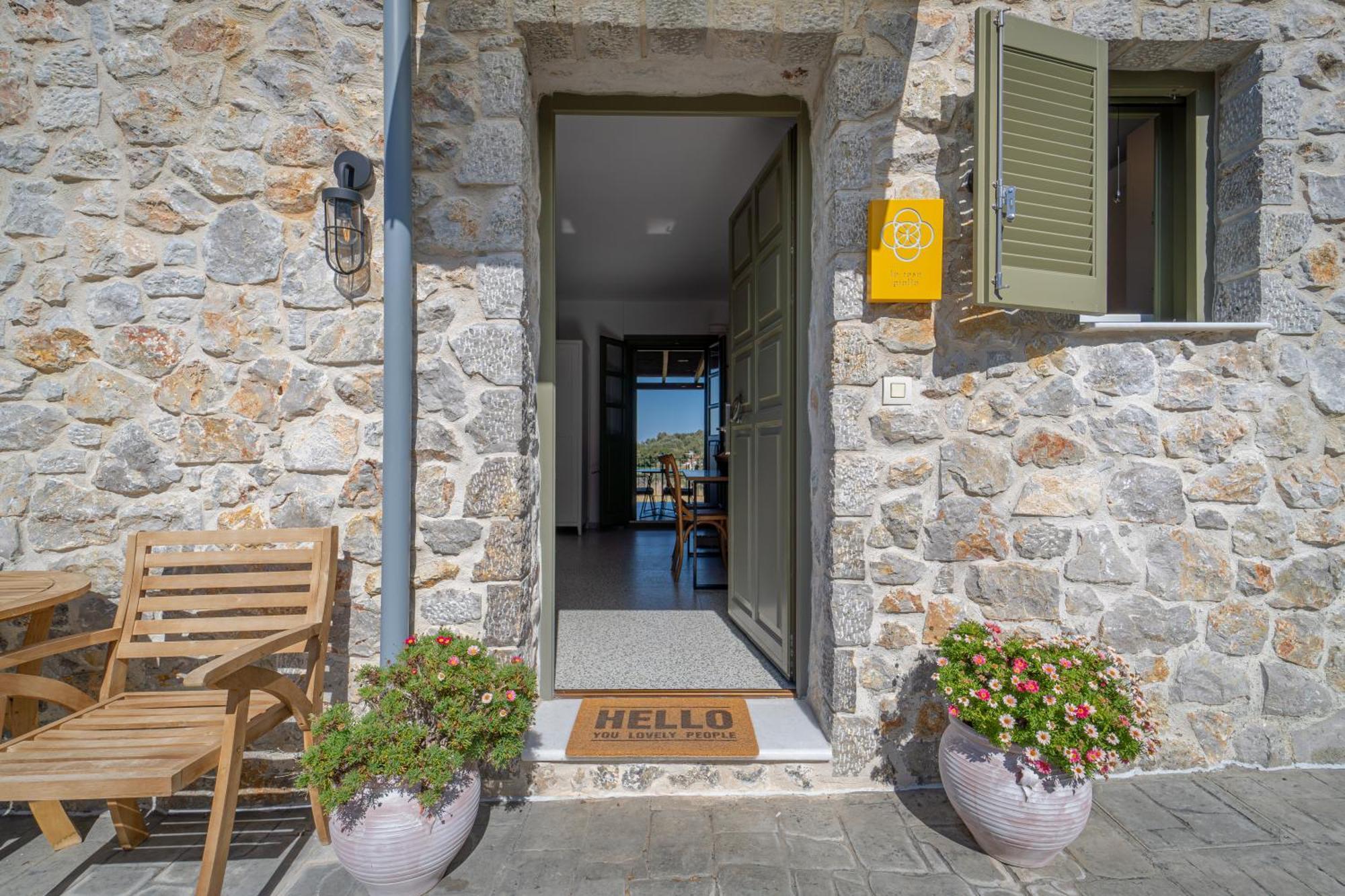 Villa Rosa - Luxury Villas With Panoramic Views Lagoudi Zia Bagian luar foto