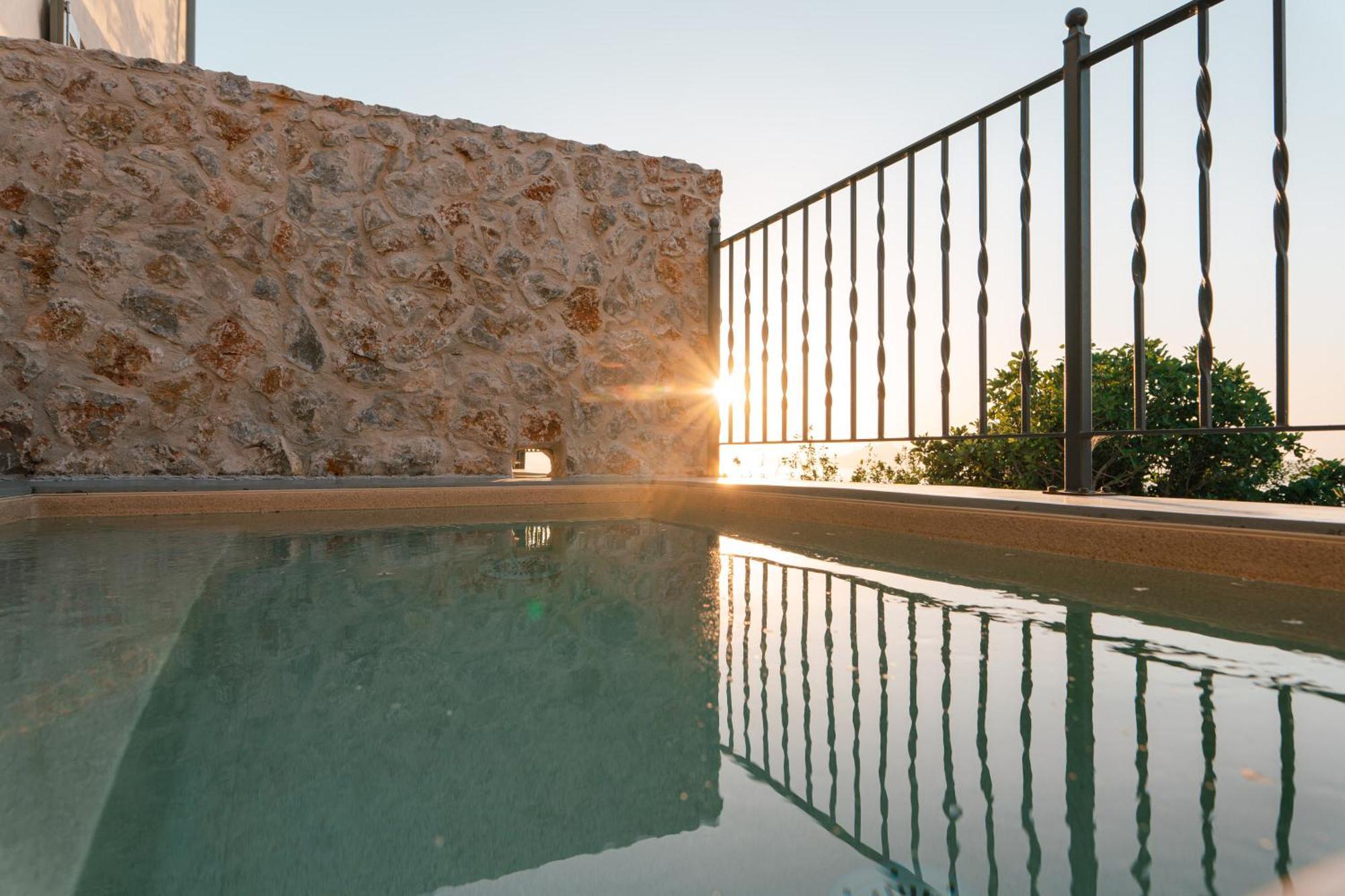 Villa Rosa - Luxury Villas With Panoramic Views Lagoudi Zia Bagian luar foto