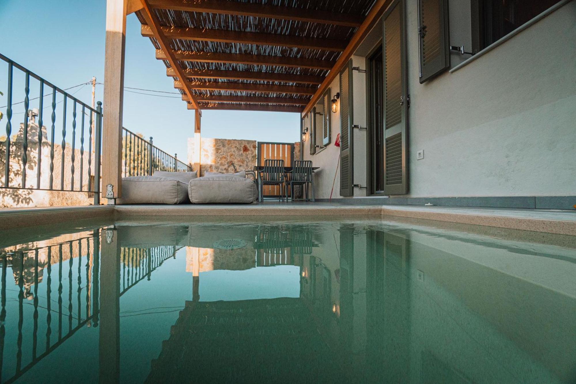 Villa Rosa - Luxury Villas With Panoramic Views Lagoudi Zia Bagian luar foto